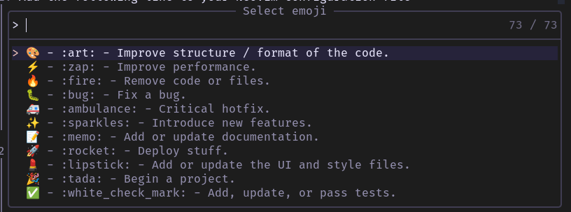 Select Emoji Neovim Plugin