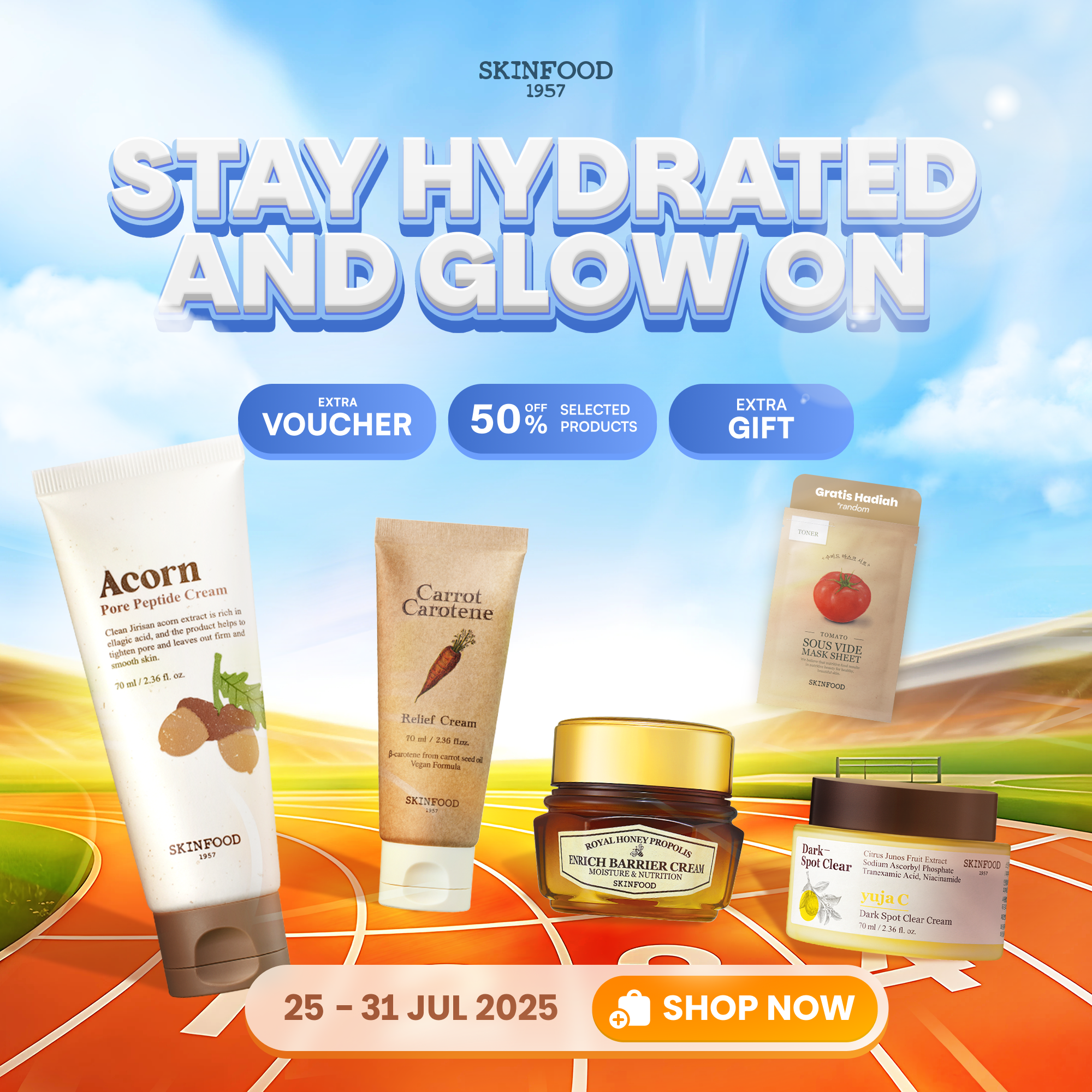 Stay Hydrated and Glow on