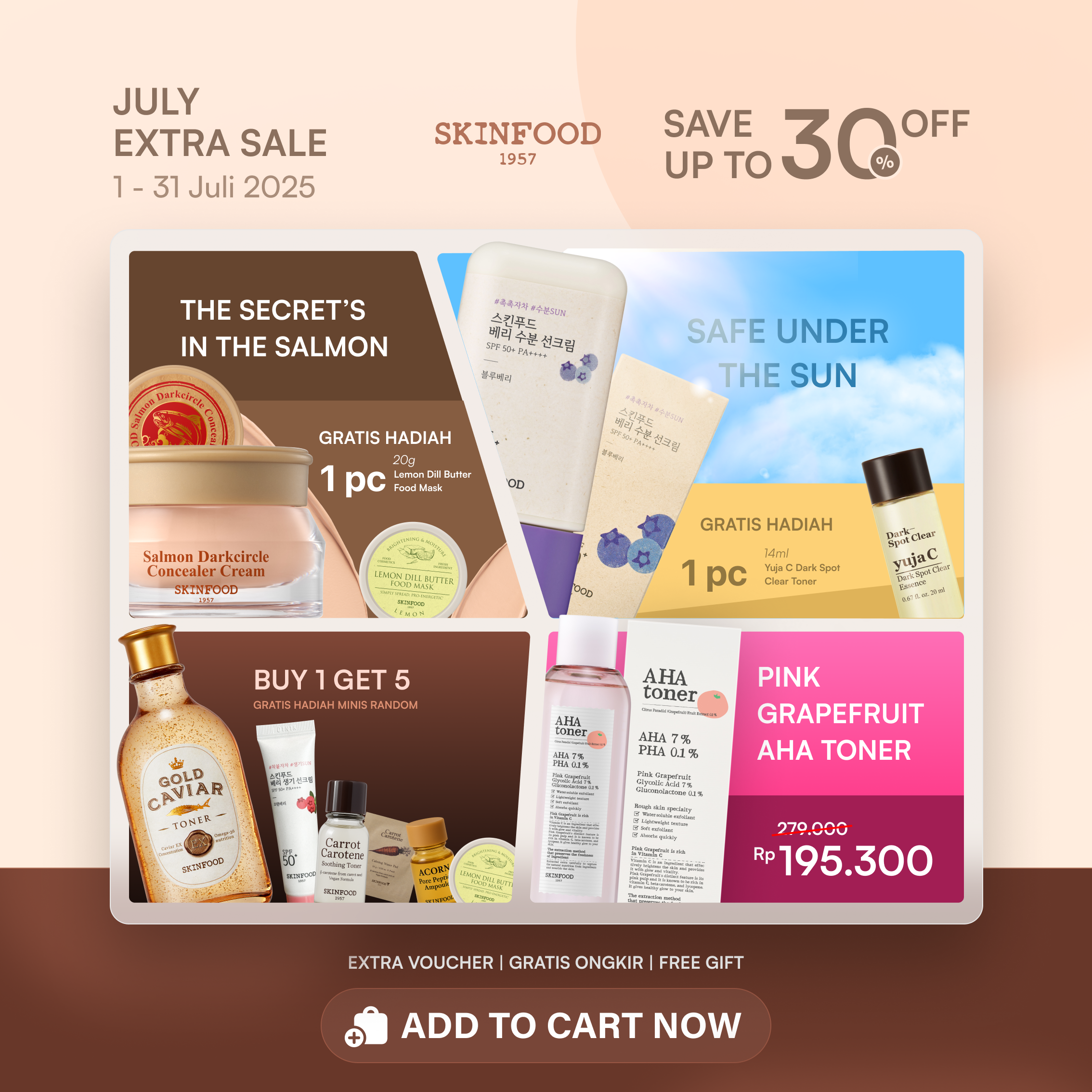 July Extra Sale