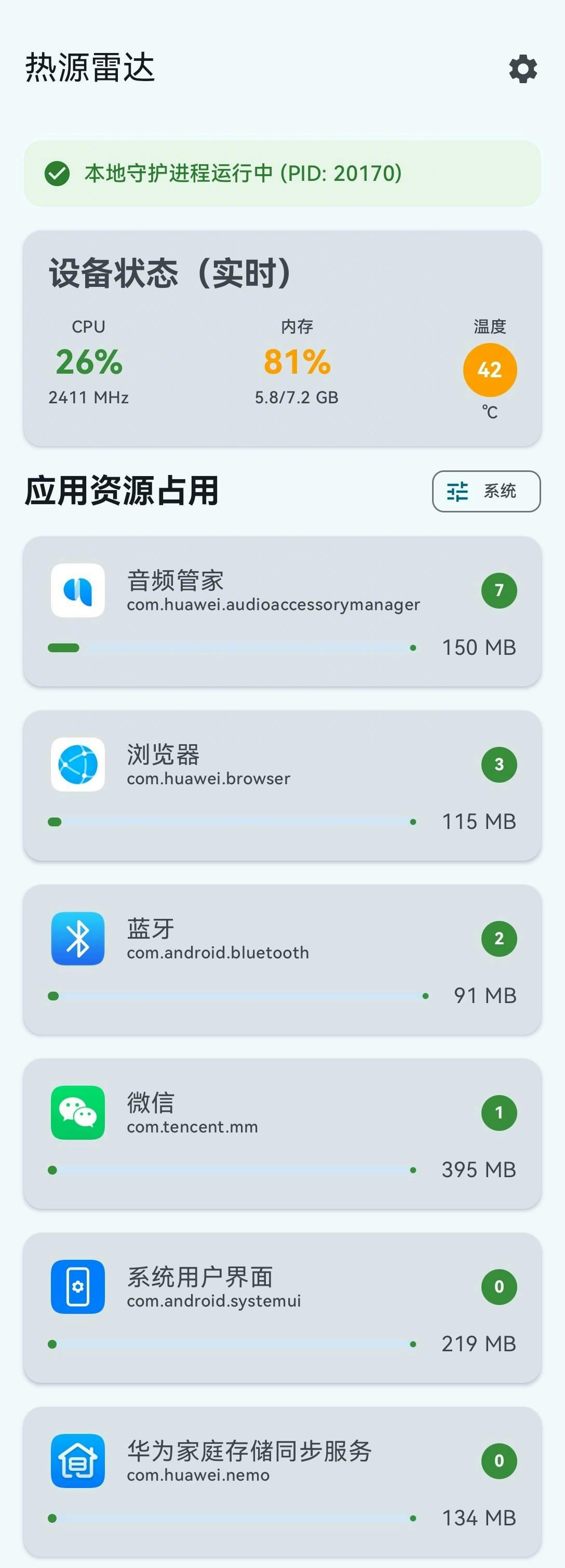 热源雷达主页