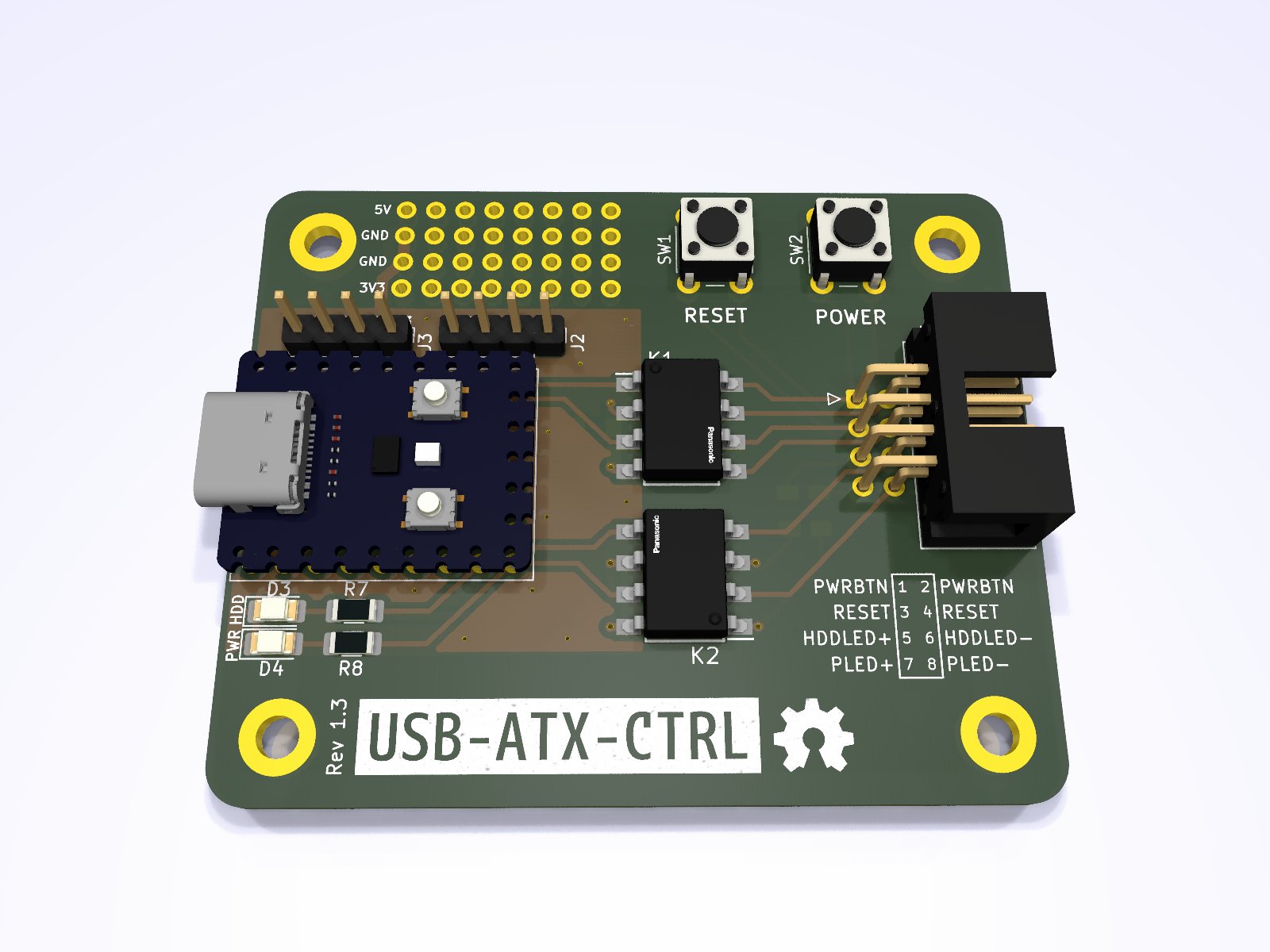 Usb atx ctrl, from the project README