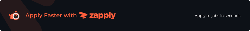 Apply to jobs in seconds with Zapply.