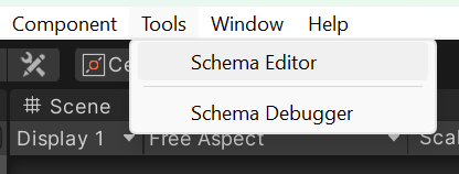 Open Schema Editor
