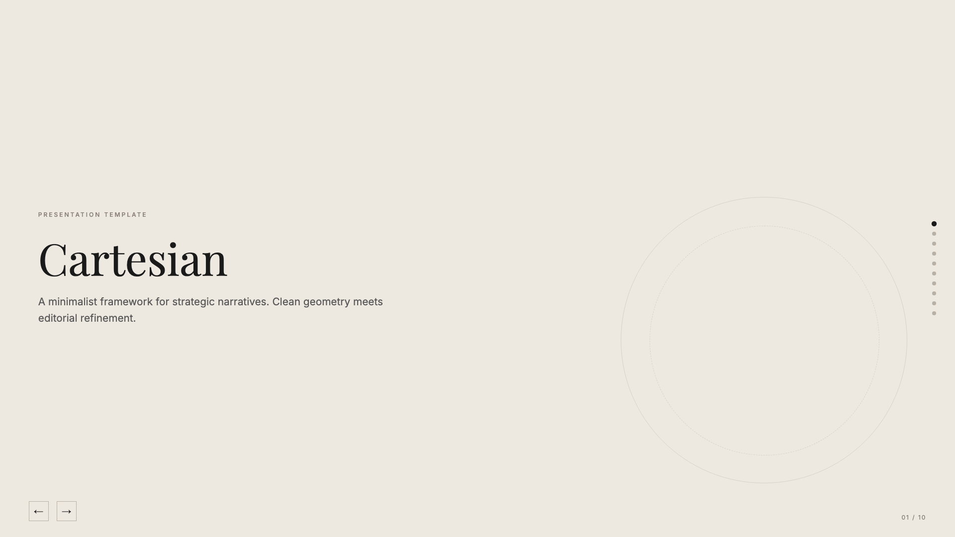 Cartesian — slide 1