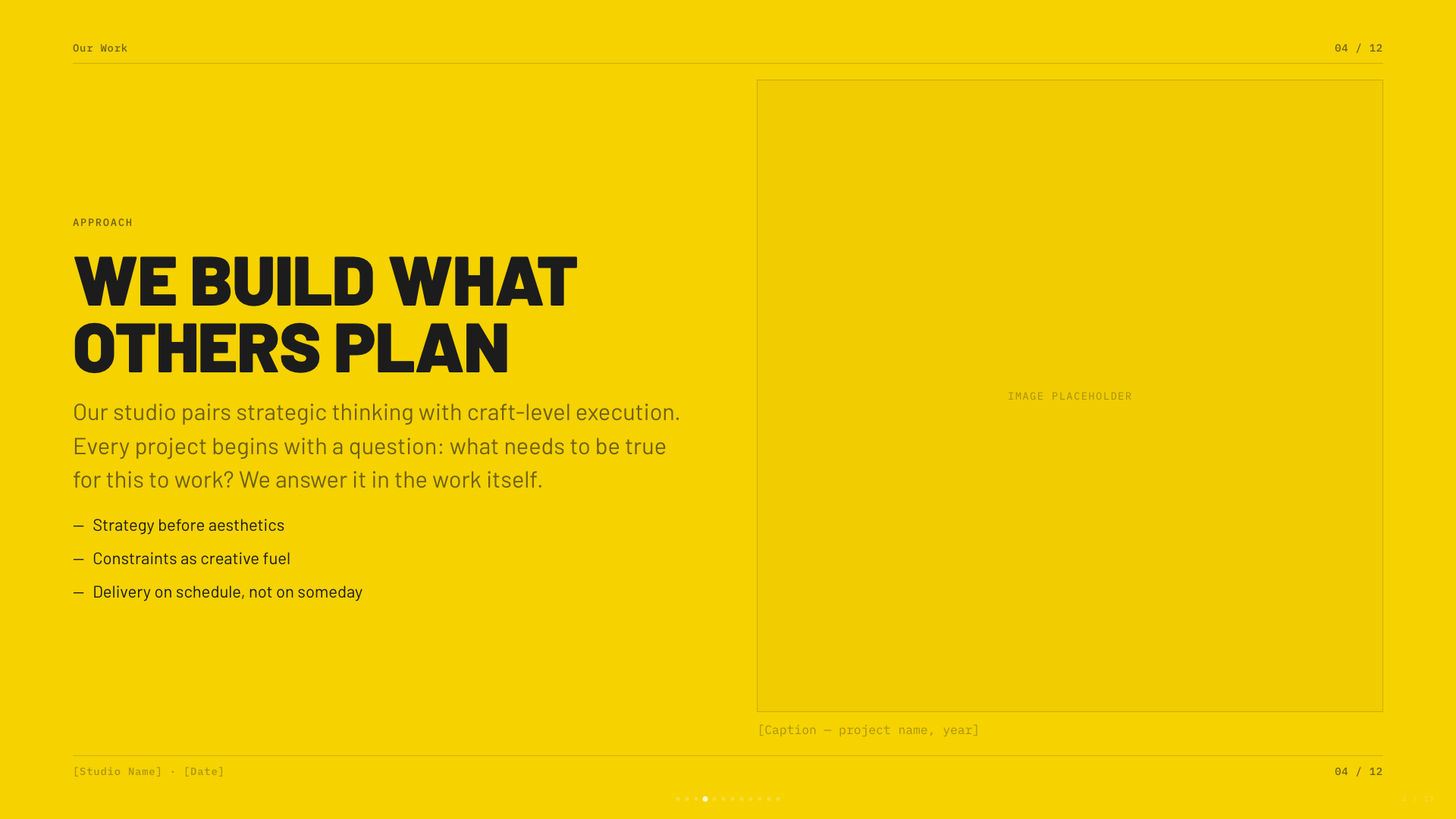 Studio — slide 4