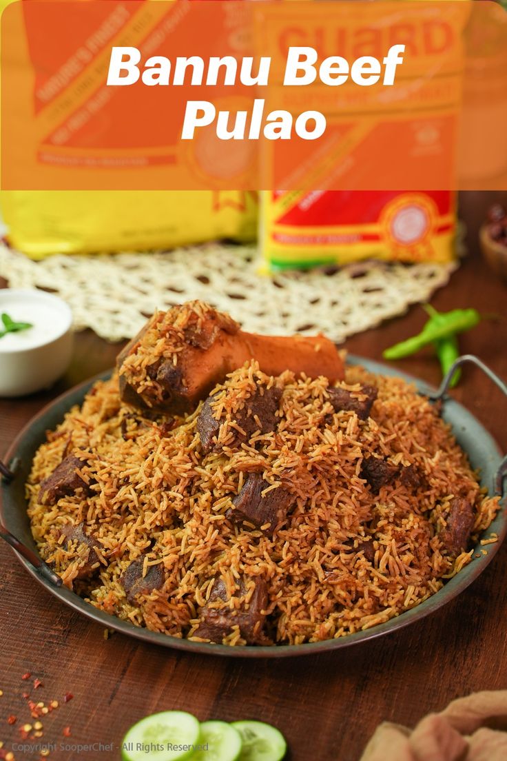 Bannu Beef Pulao