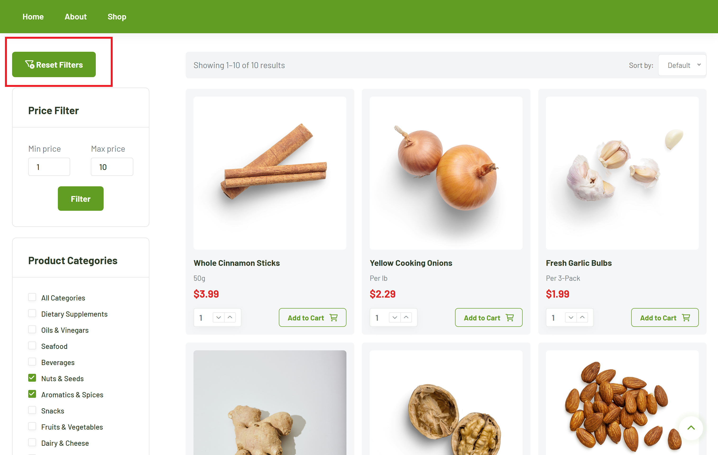 Shop grid 1