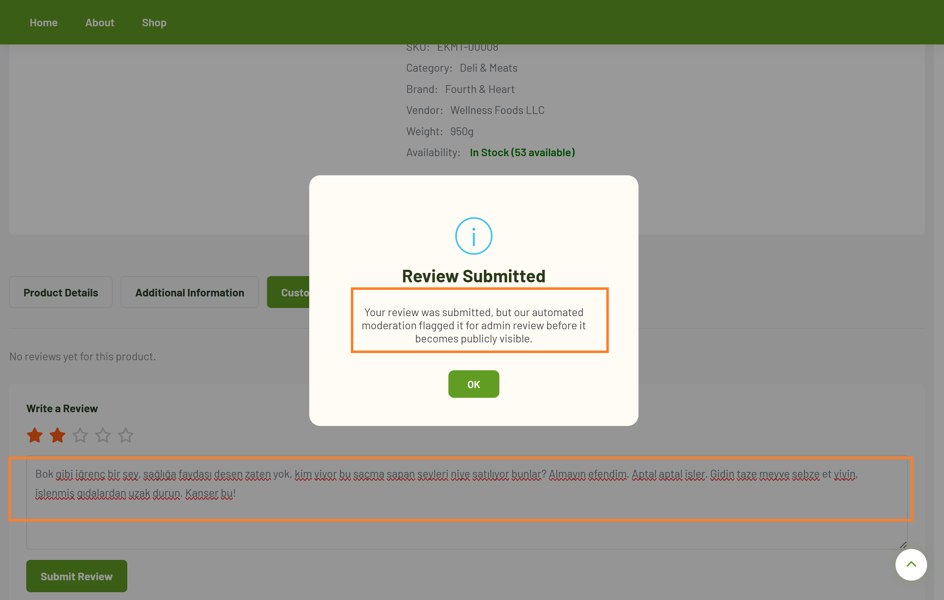 Turkish translation support