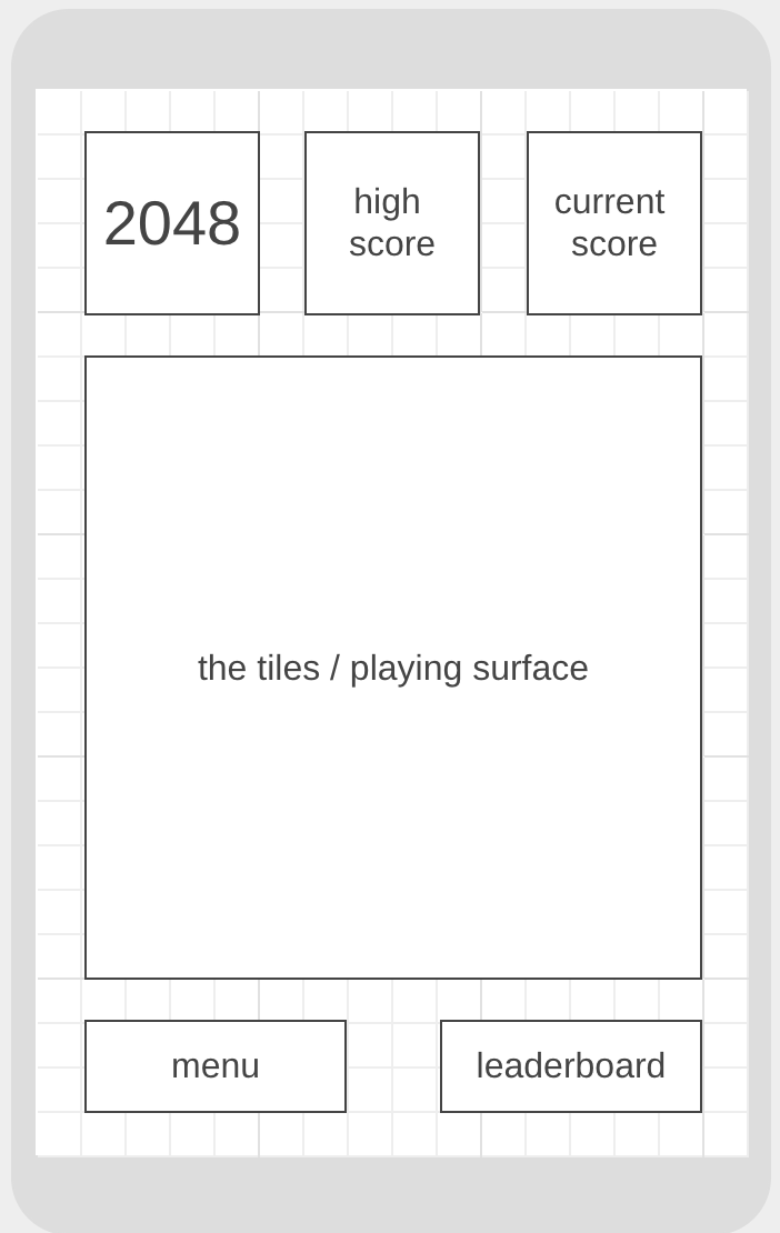 Mobile Playing Wireframe