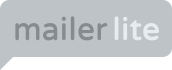 MailerLite logo in grayscale