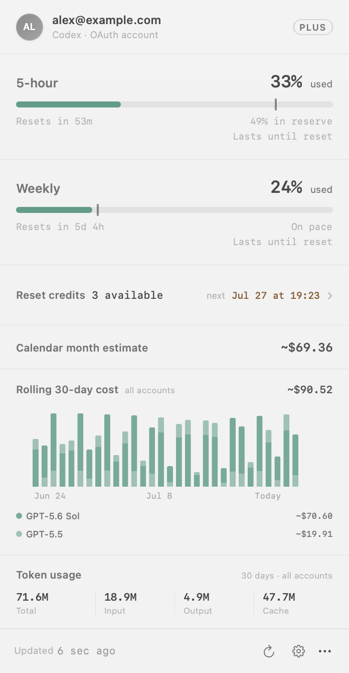 MyUsage screenshot 2