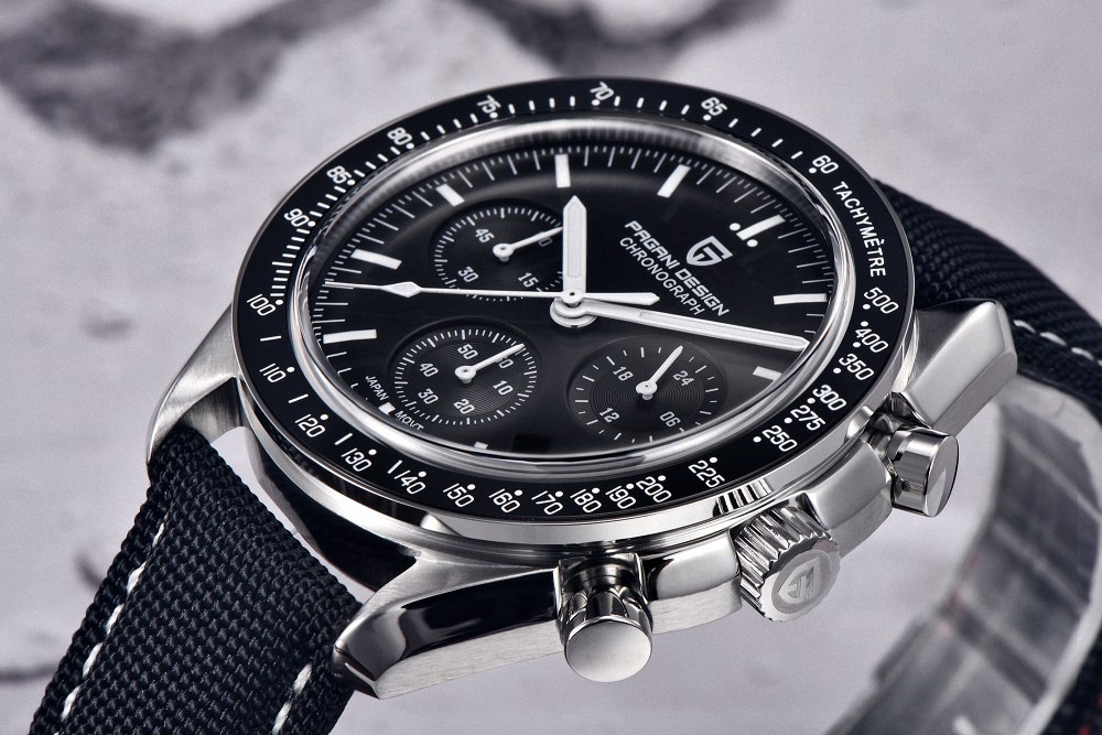 Pagani Design PD-1701 Speedmaster Moonwatch Men's 40mm VK63