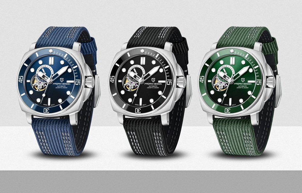 Pagani Design PD-1736 Men's 43MM 200M Waterproof Japan NH39