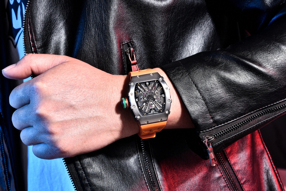 クラウディ Pagani Design PD-1738 Tonneau Watch Men's 42MM 50M Waterproof