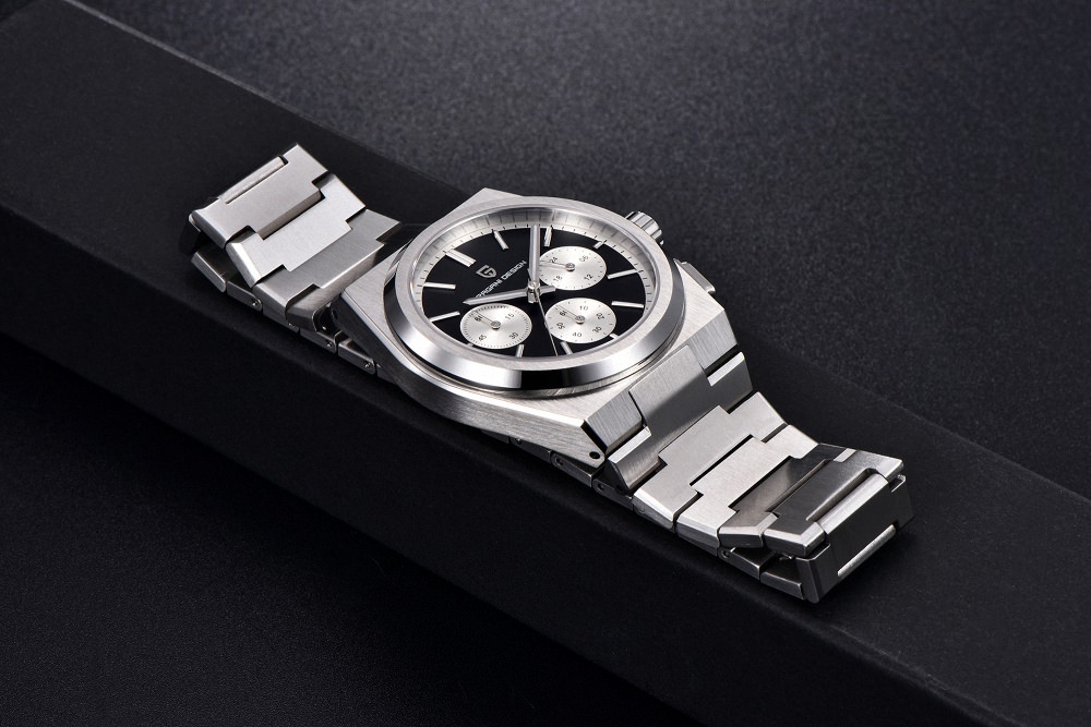 Pagani Design PD-1761 Cronógrafo à prova d'água de 40mm de 40m Men