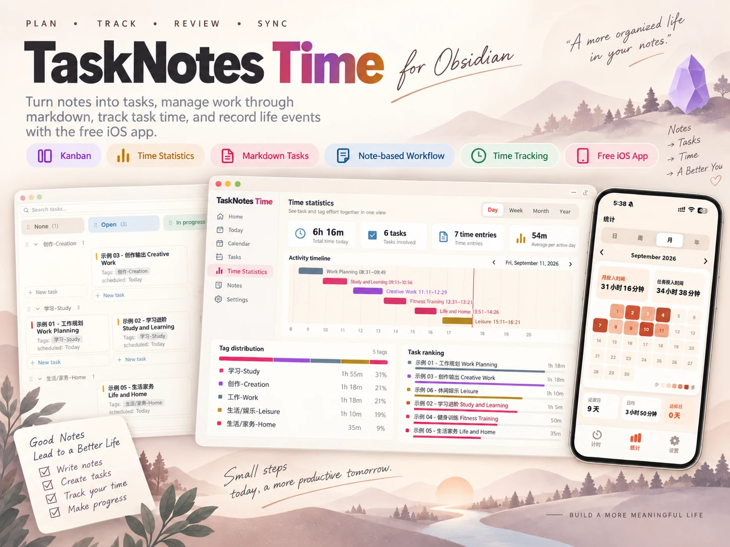 TaskNotes Time