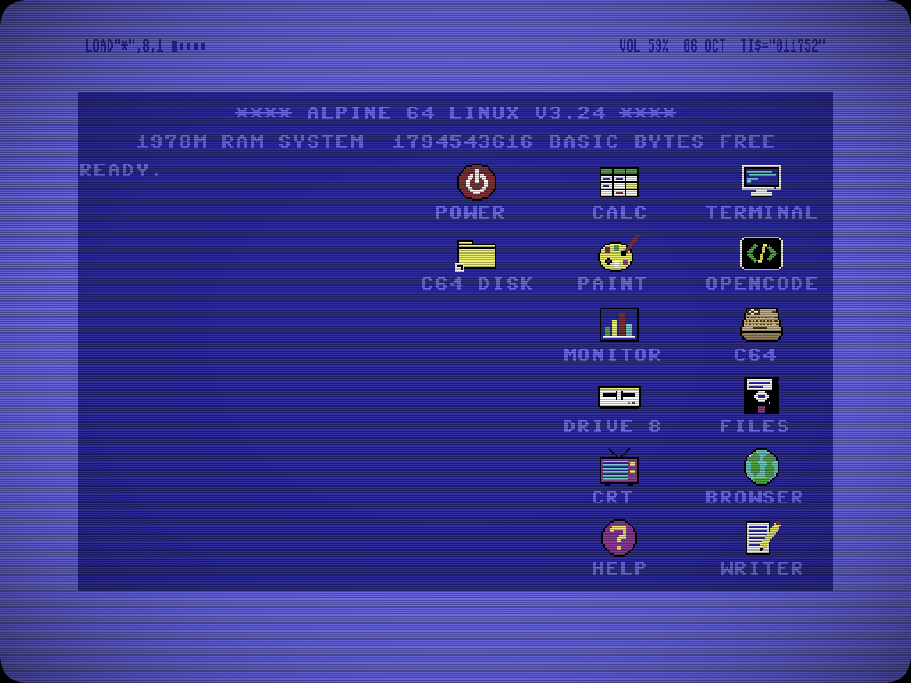 The desktop
