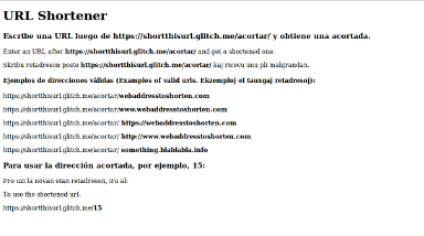 URL Shortener App