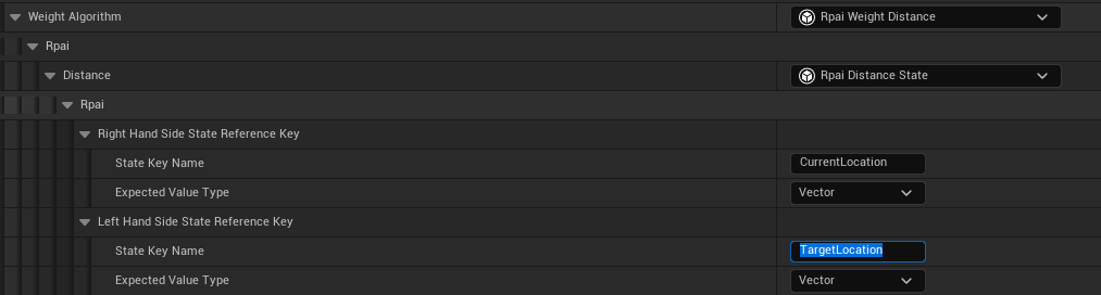 Weight Algorithm Configuration