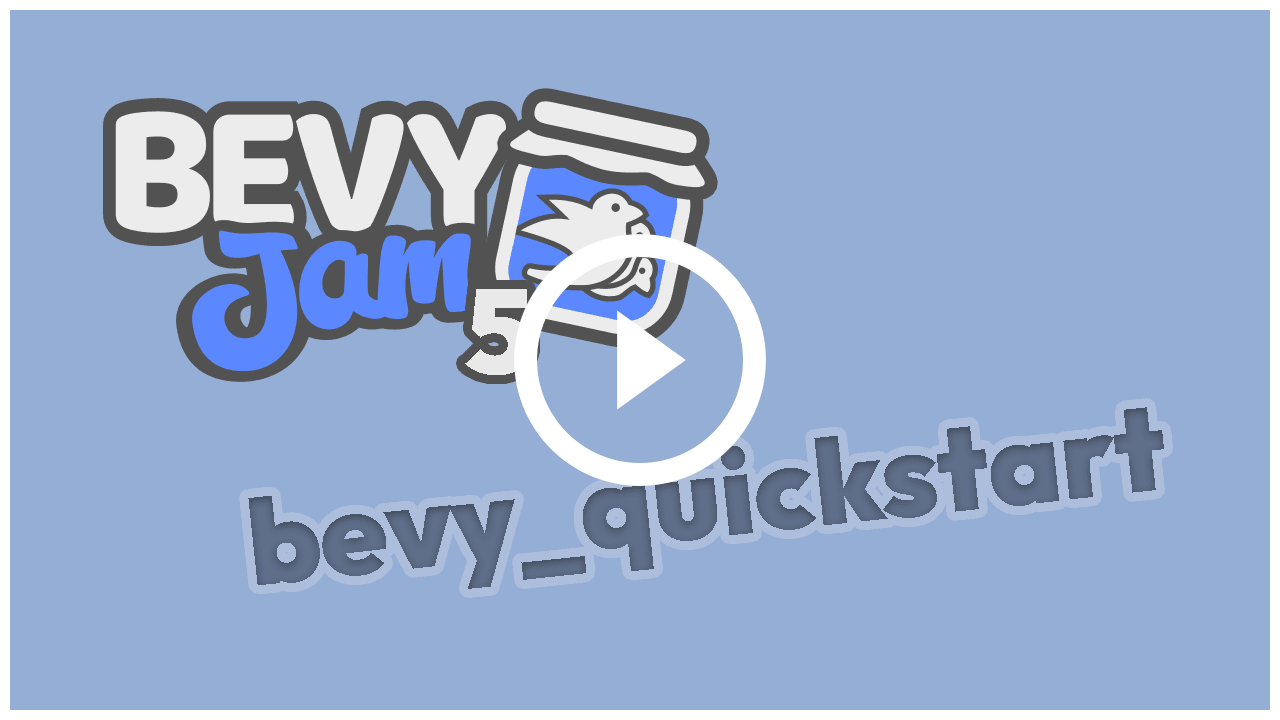 A video tutorial for bevy_quickstart