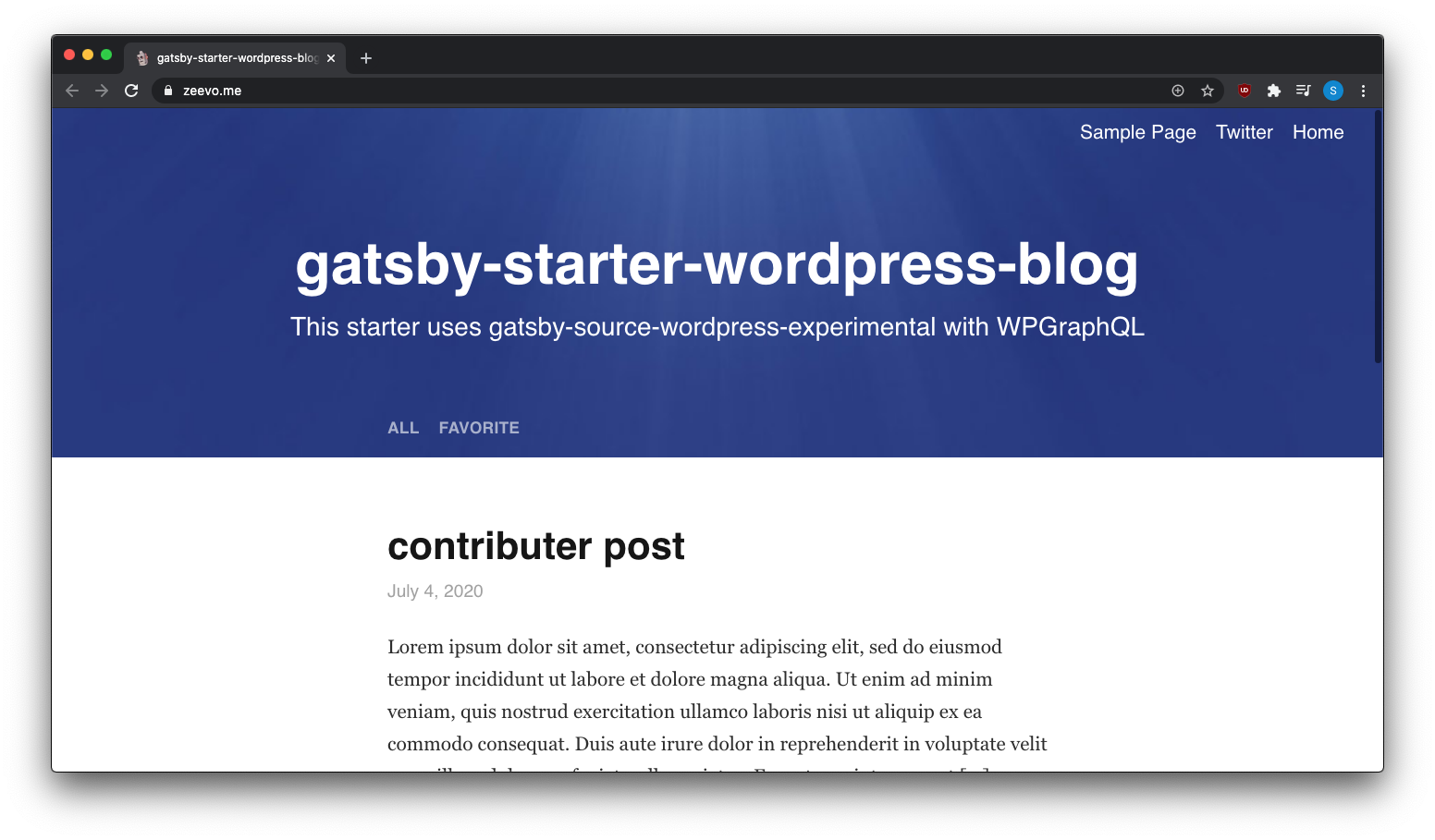Home Page