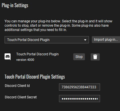 Discord Settings