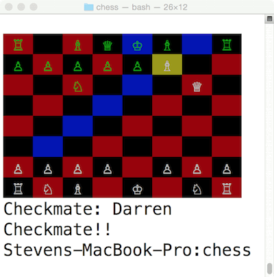 Screenshot of Checkmate