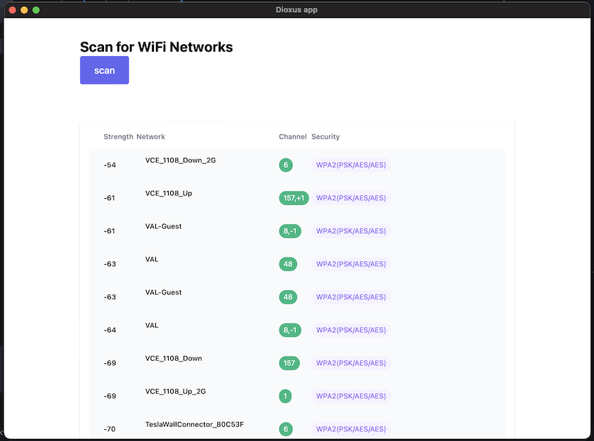 WiFi Scanner