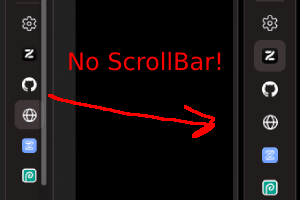 No Sidebar Scrollbar