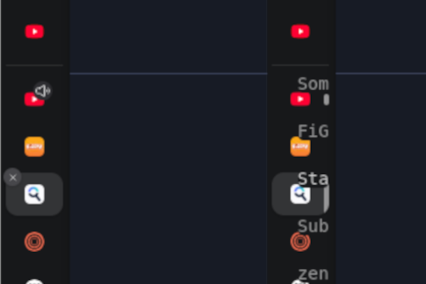 Improved Collapsed Tabs
