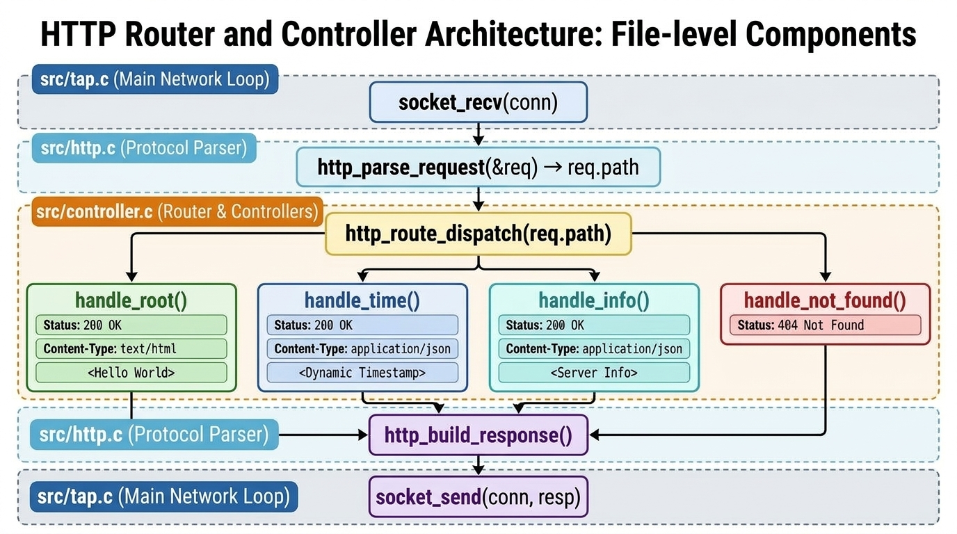 Day28 HTTP Router 與 Controller 架構圖