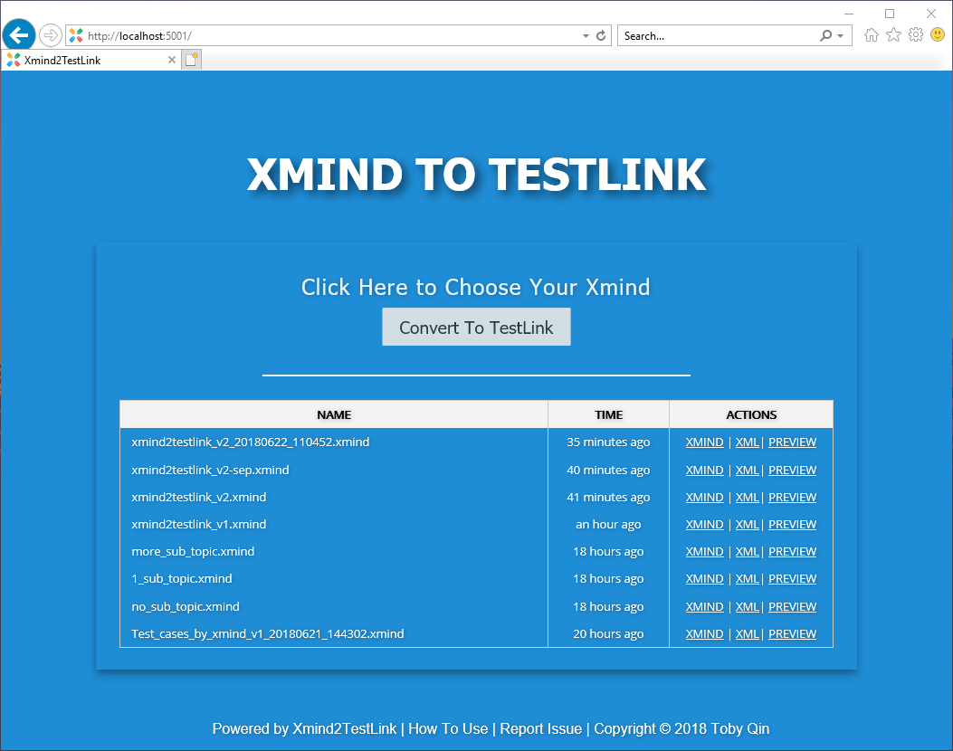 xmind2testlink_web