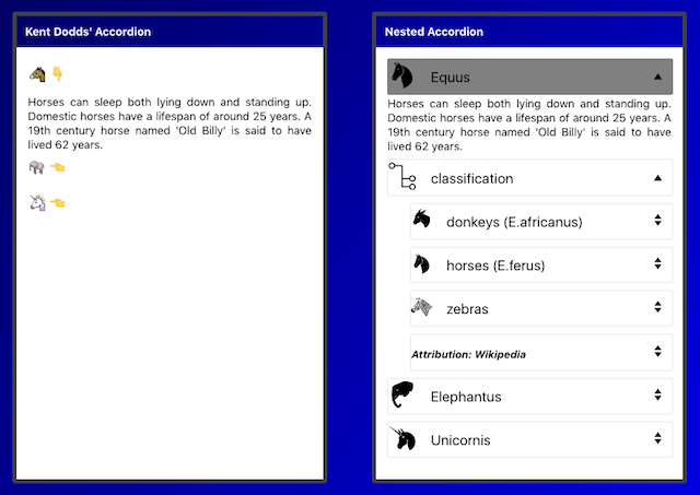 DEMO NESTED ACCORDION