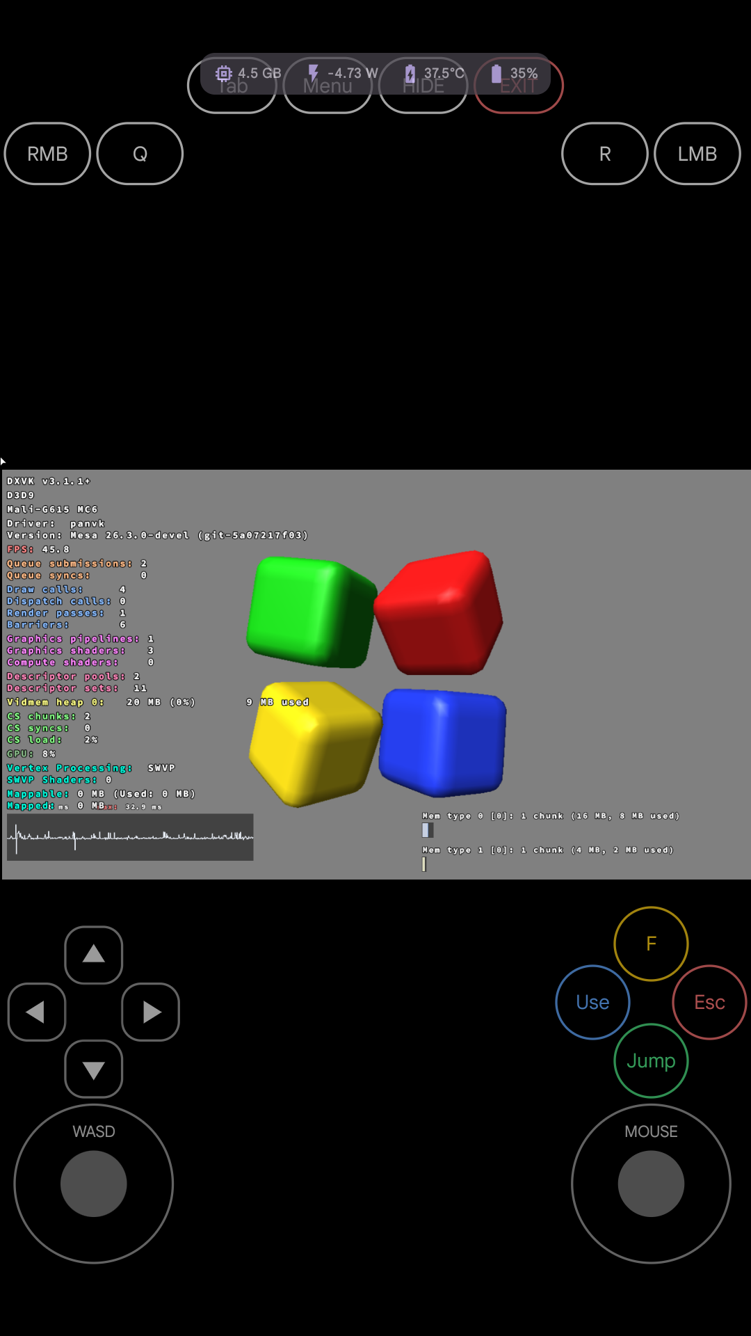 i686 D3D9 cube