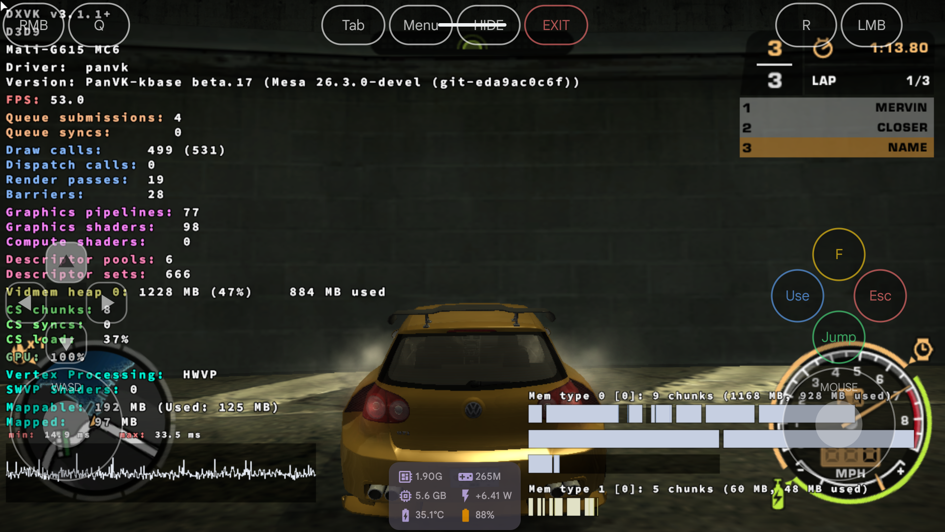 NFS MW on beta.17