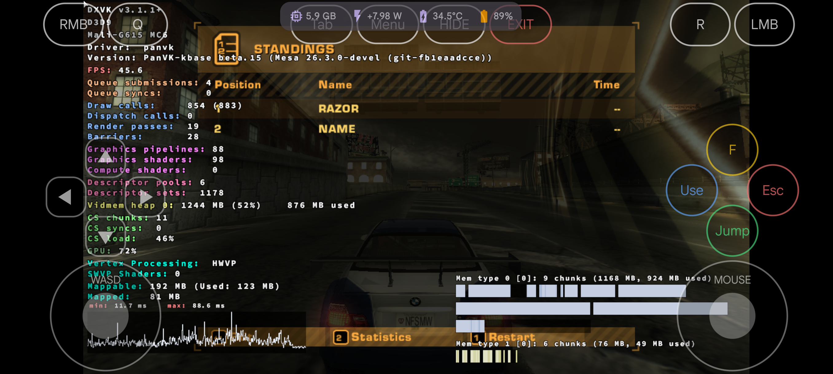 NFS MW on beta.15