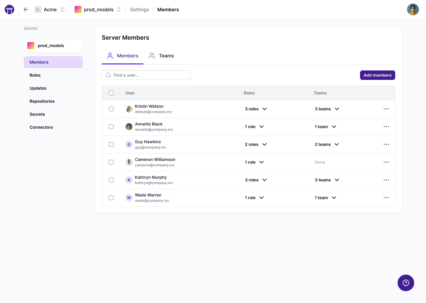 Team Roles