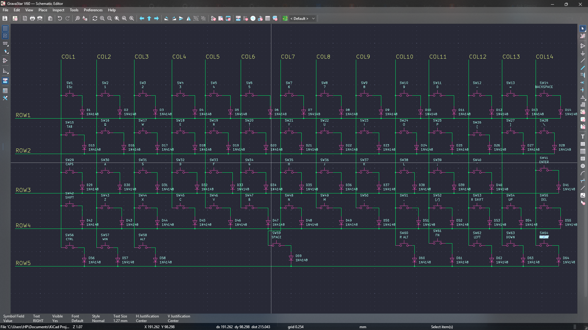 Wiebz k1, from the project README