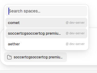 space picker