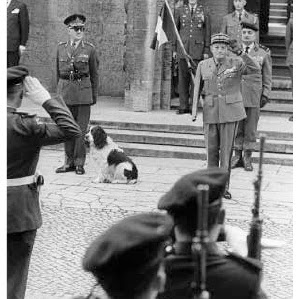 Cérémonie de départ du général de division François Binoche 1967