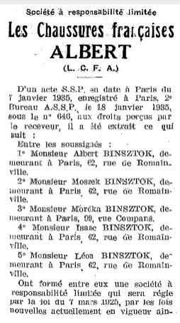 Famille Binsztok