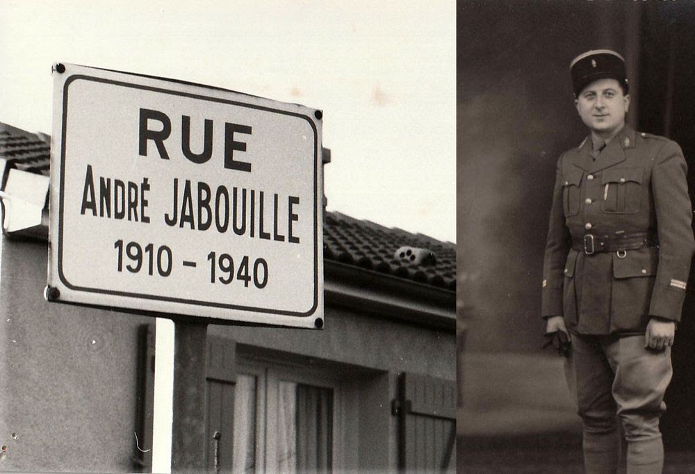 Portrait du lieutenant André Jabouille en uniforme