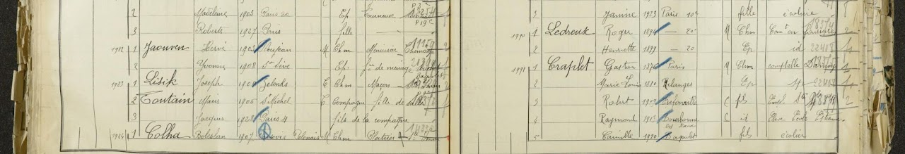 Document Joseph Lisik