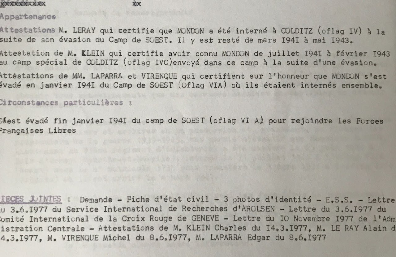 Document Pierre Mondon