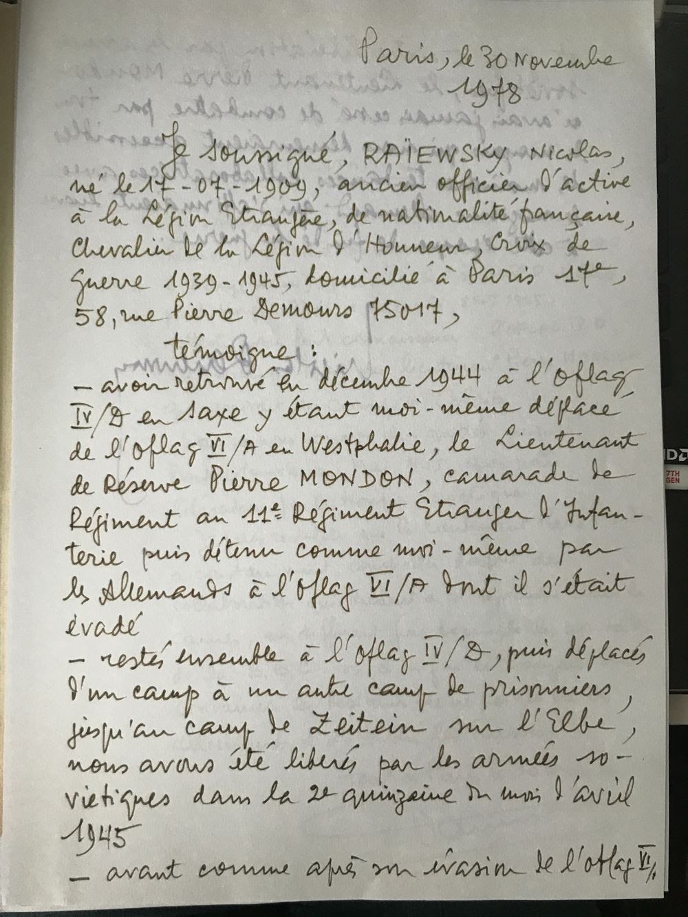 Document Pierre Mondon