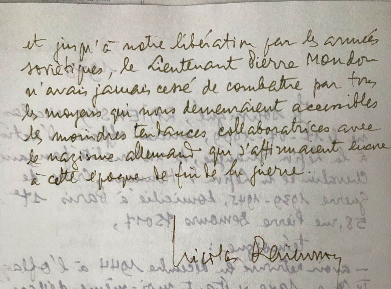 Document Pierre Mondon