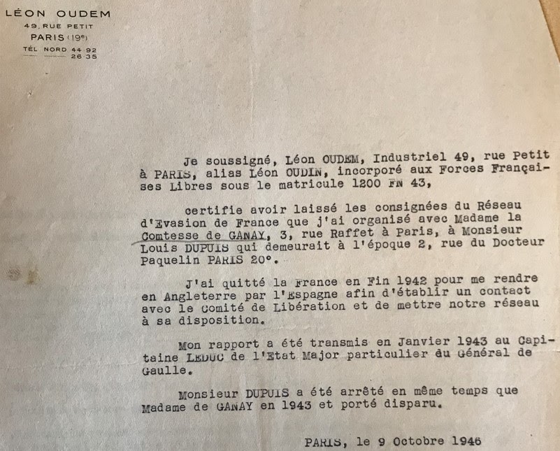 Document Léon Oudem