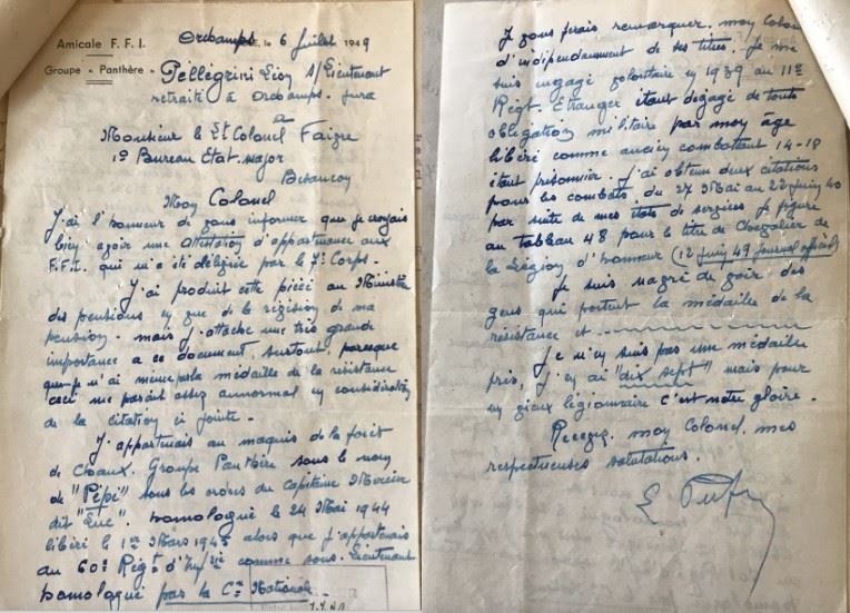 Document Léon Pellegrini