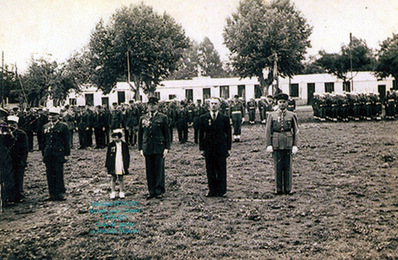 Michelle Poncin, remise de médaille