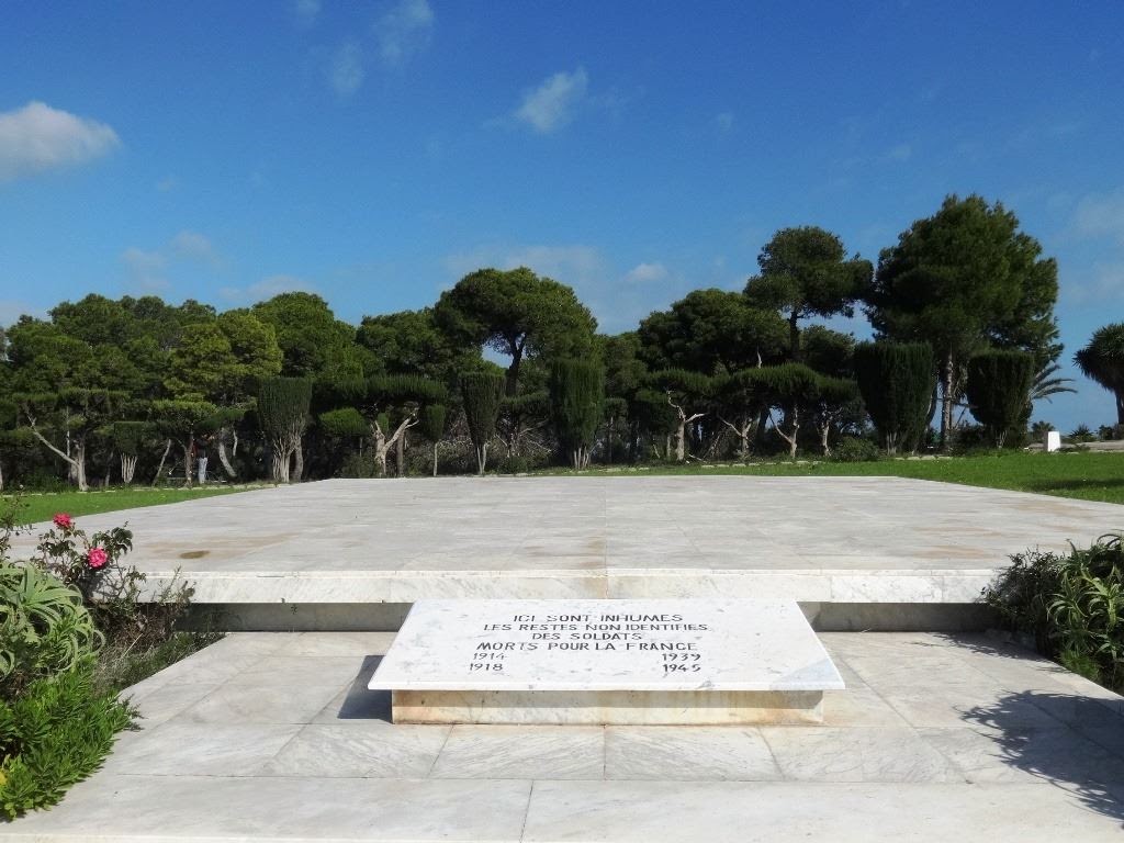 Sépulture de Marcel Poncin, Gammarth